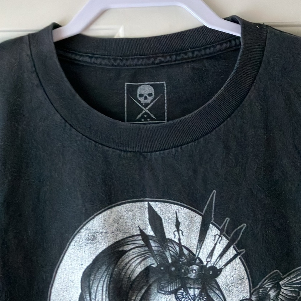 Sullen Art Collective Graphic Men’s Short Sleeve T-Shirt Black Size 3XL - Picture 3 of 8
